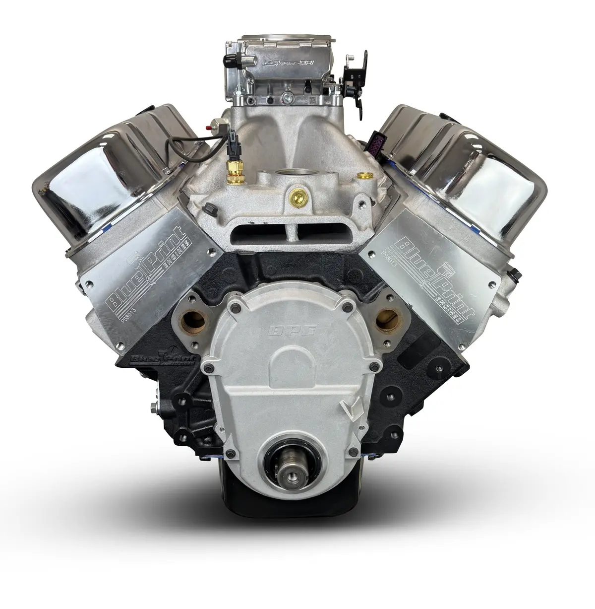 Gm Big Block Compatible 496 C.I. Engine - 600 Horsepower - Base Dressed - Fuel Injected 2
