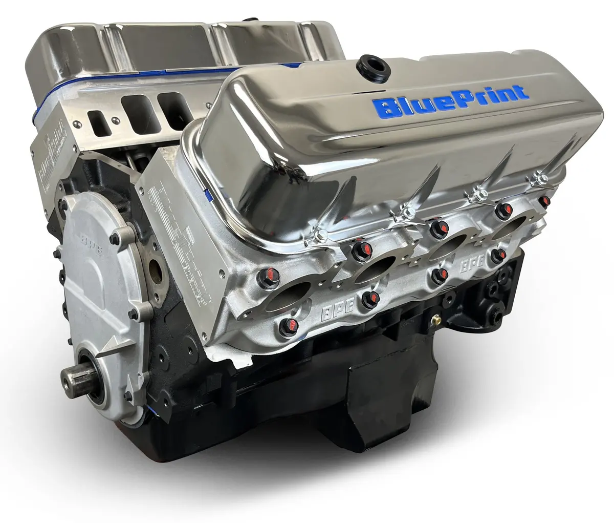 Gm Big Block Compatible 496 C.I. Engine - 600 Horsepower - Long Block 1