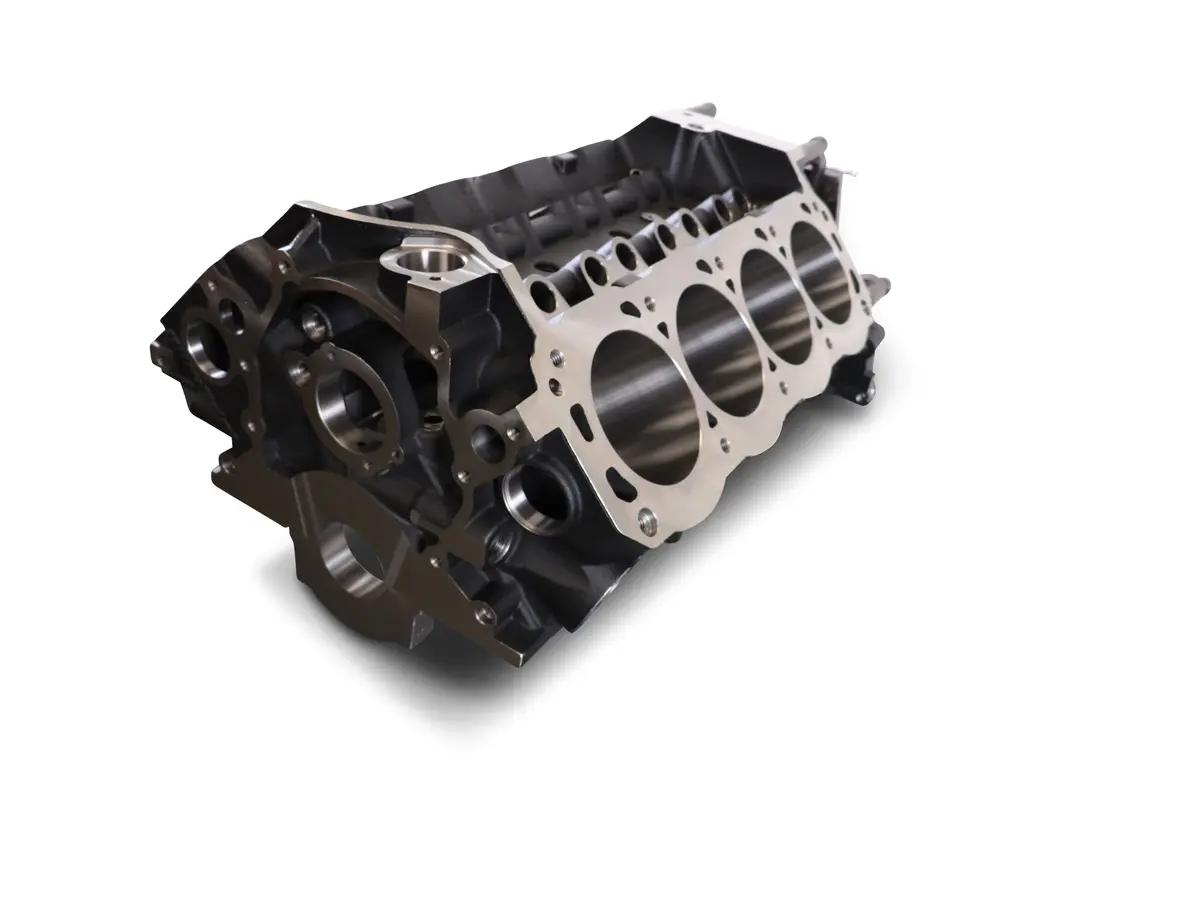 Blueprint Engines Bare Block - 598 C.I. - Bbc, 2Pc, Siam, 9.800 X 4.250, Billet Mc 1
