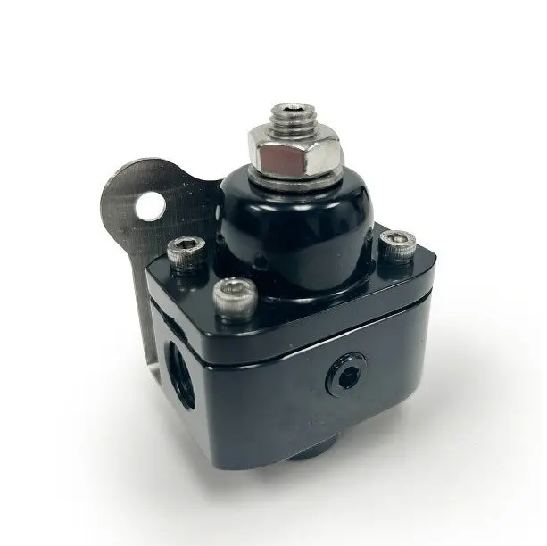 Billet Aluminum Fuel Pressure Regulator - 5-12 Psi And -6An Orb 1