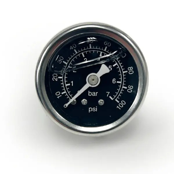 Liquid Filled Fuel Pressure Gauge - 0-100 Psi 1
