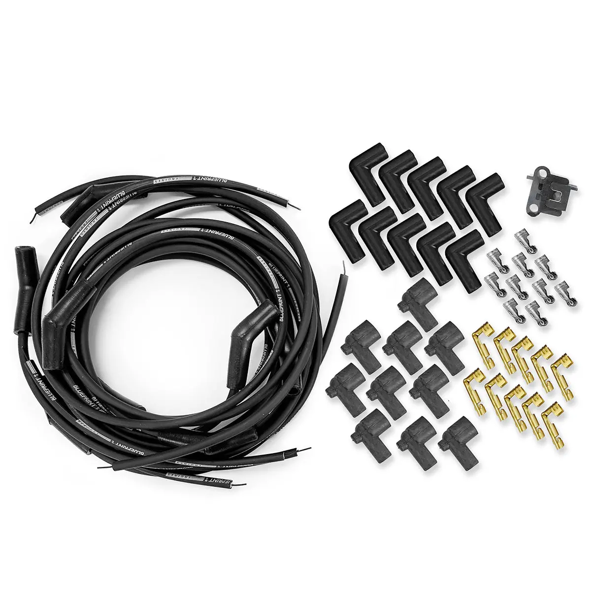 8Mm Spark Plug Wire Set - 135° Boots - Gm Bb And Ford Sb Compatible 1