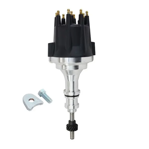 Ford 289 C.I. And 302 Windsor Sb Compatible Proseries 2-Wire Distributor - Black Cap 1