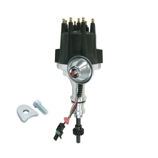 Ford 289 C.I. And 302 Windsor Sb Compatible Proseries Ready To Run Distributor - Black Cap 1