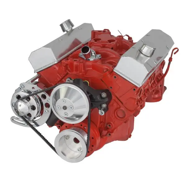 Gm Sb Compatible Front Accessory Drive - V-Belt With Alternator | Water Pump | Brackets And Bolts 1
