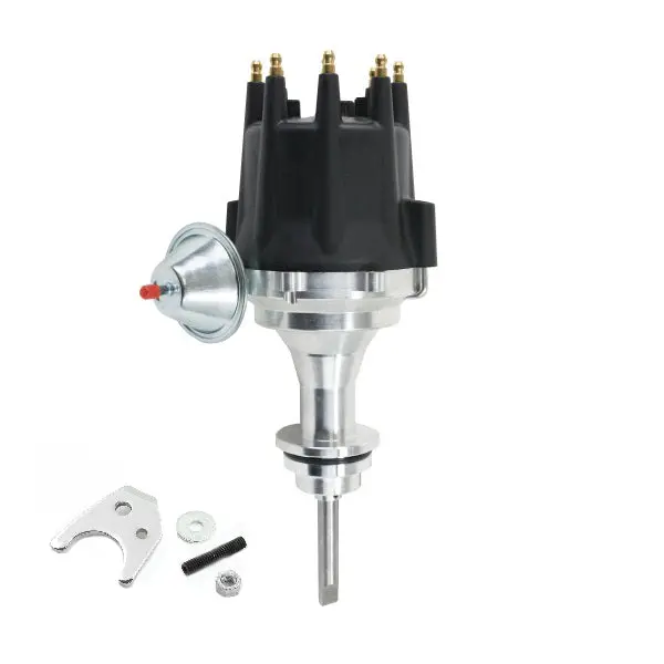 Chrysler 273-360 C.I. Sb Compatible Proseries Ready To Run Distributor - Black Cap 1