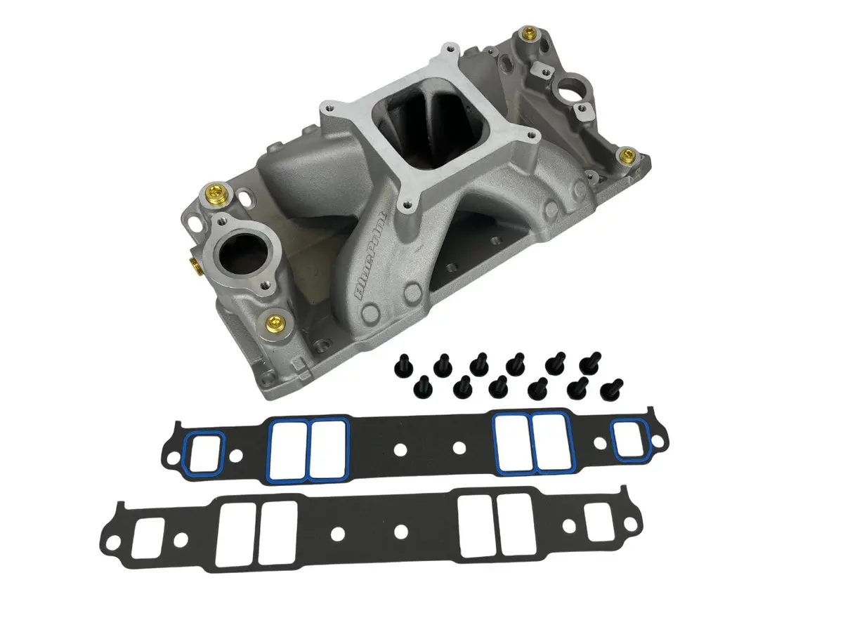 Single Plane, Natural Aluminum Intake Manifold, Pro Series, Gm Small Block Compatible, 427/454 1