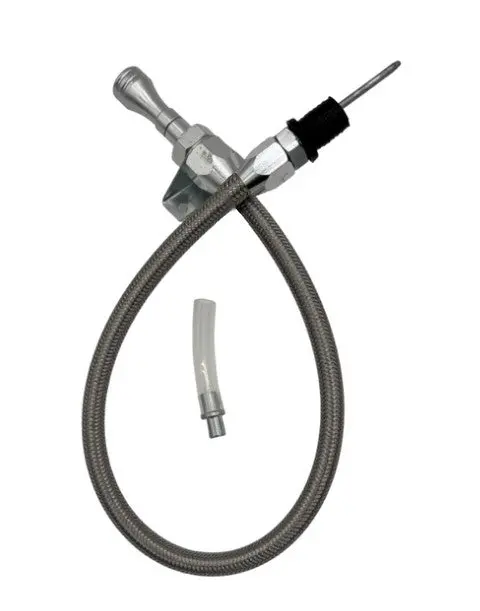 4L80e Flexible Transmission Dipstick, Firewall Mount 1