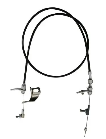 Cable Kit, Chrysler 727 Transmission Kickdown, Black 1