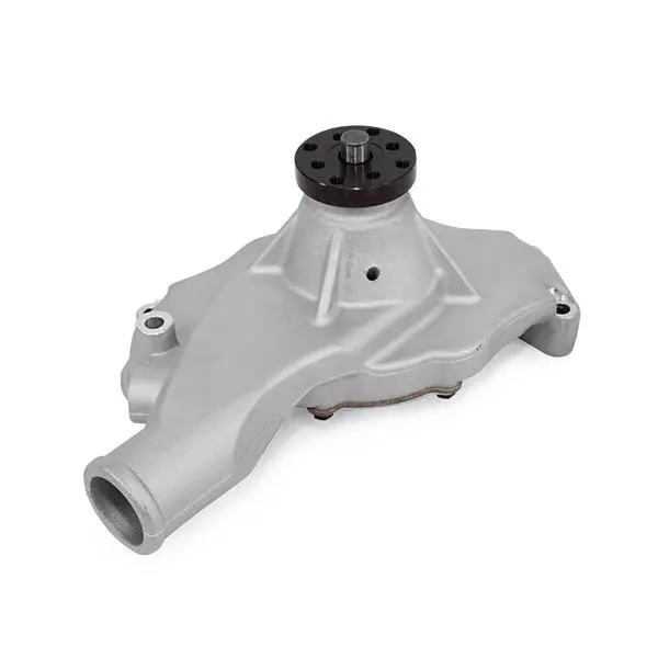 Aluminum Mechanical Water Pump – Gm Bb Compatible – Short – Standard Rotation – Satin 1
