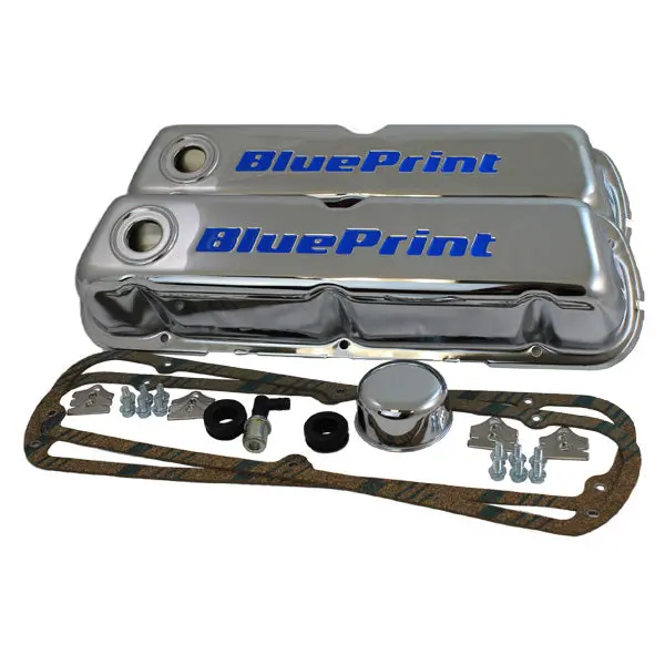 Blueprint Parts - Valve Cover Kit - Ford Small Block Compatible 1