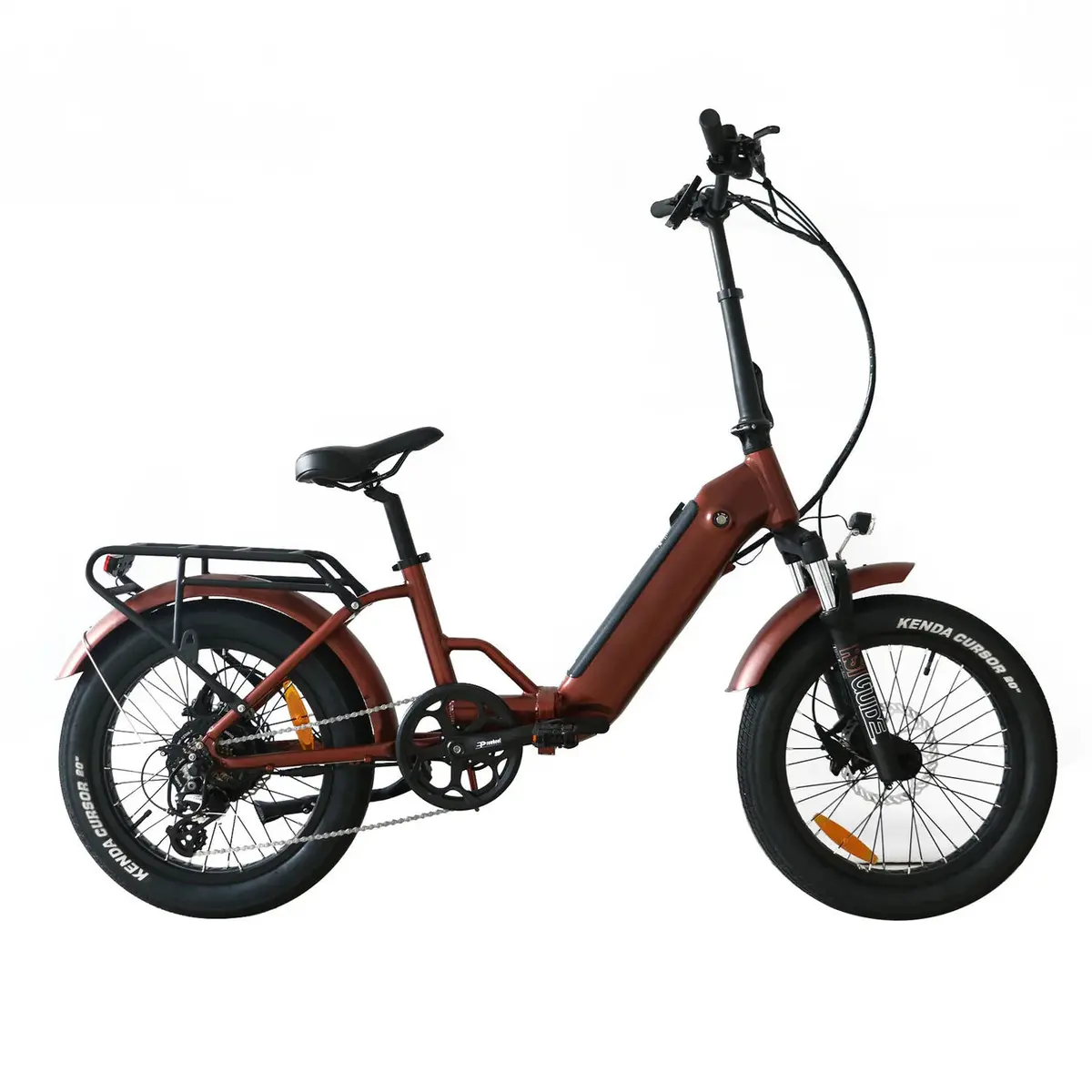 Coastal Cruiser 750W Folding Step Thru 20X3 Electric Bike 1