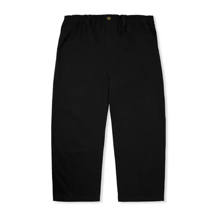 Butter Goods Wide Leg Pant Black Q422 1