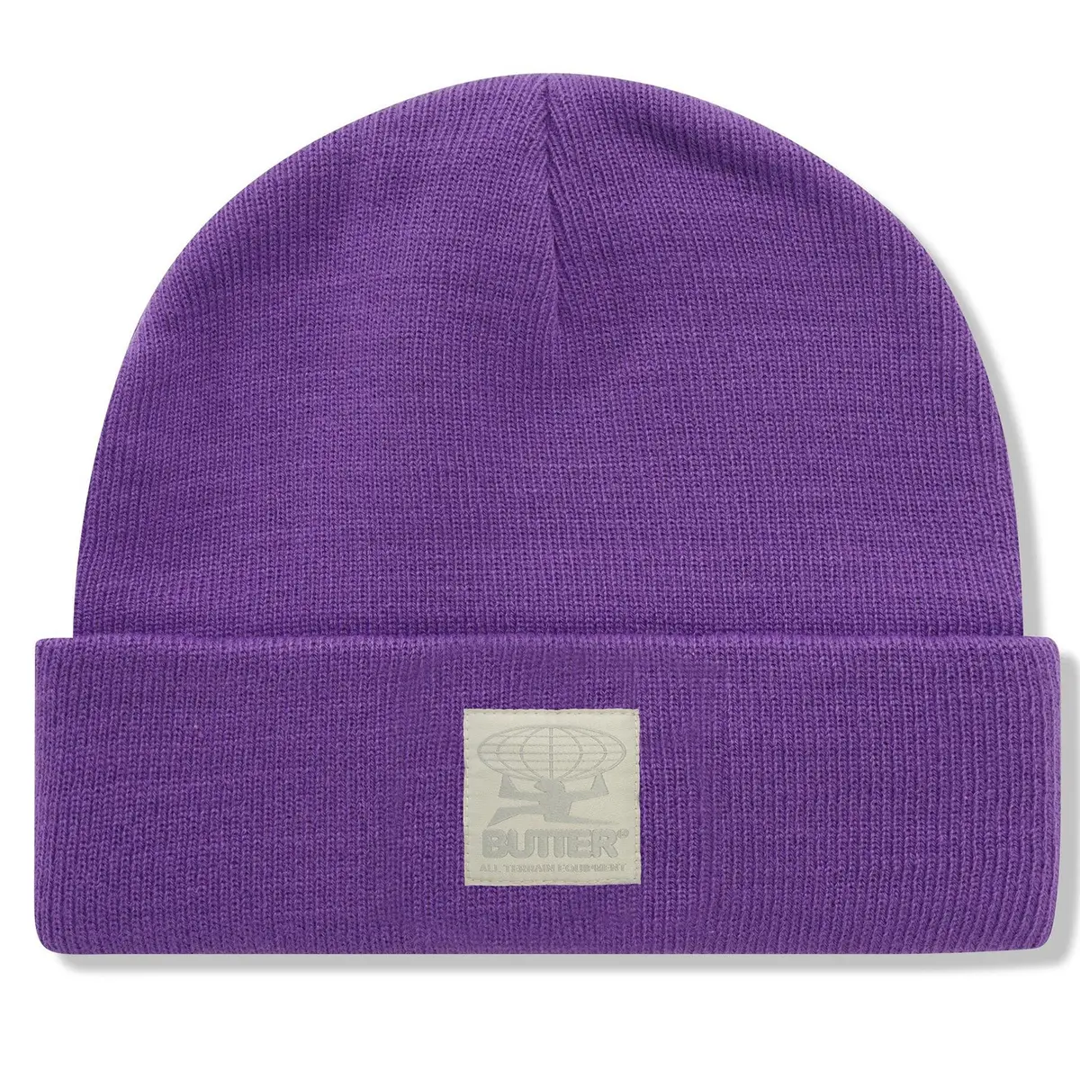 Butter Goods All Terrain Cuff Beanie Violet 1