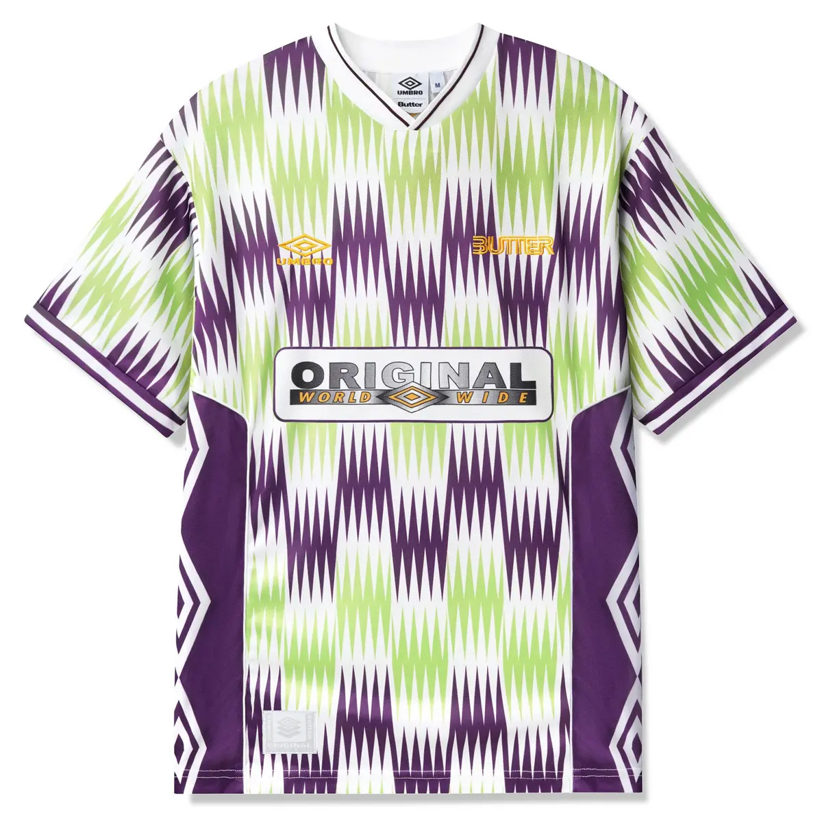 Butter X Umbro Optical Jersey Grape/Volt 1