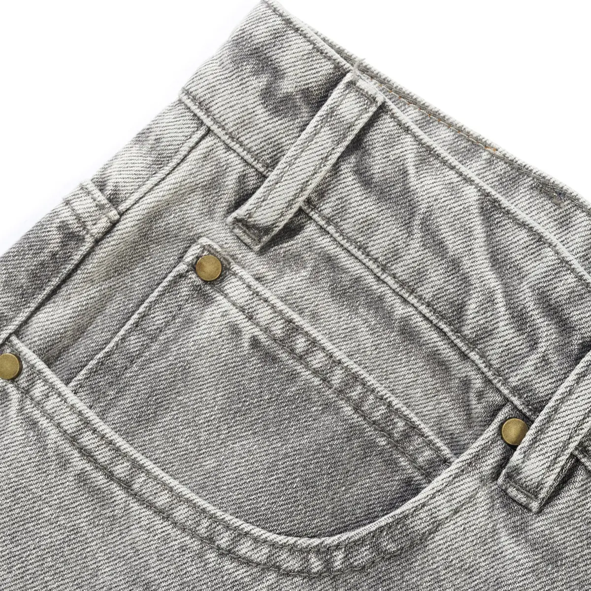 Butter Goods Racer Denim Jeans Grey Wash 5
