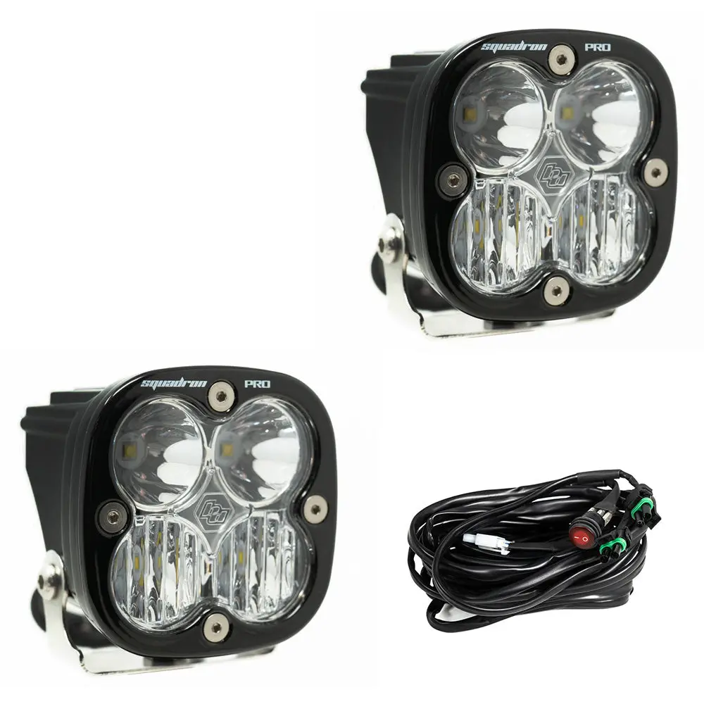 Baja Designs Squadron Pro Light Pod - Pair - Driving/Combo 1