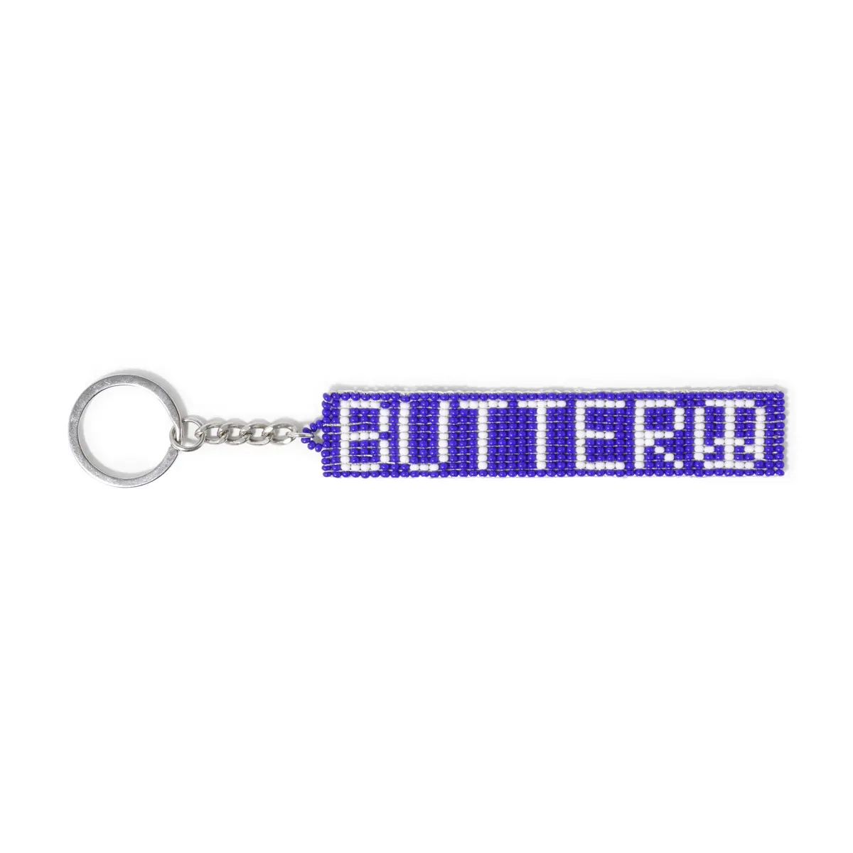 Butter Goods Beaded Keychain Blue 1