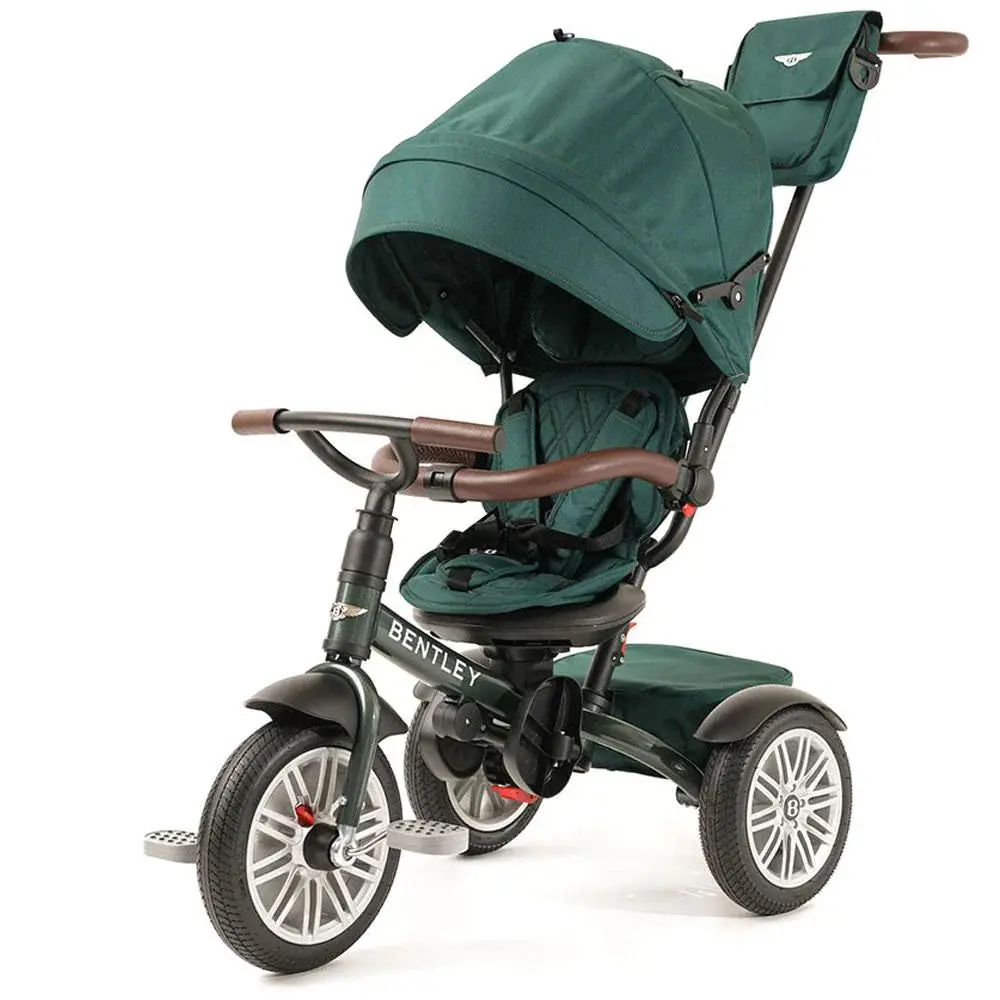 Spruce Green Bentley 6 In 1 Stroller Trike 1