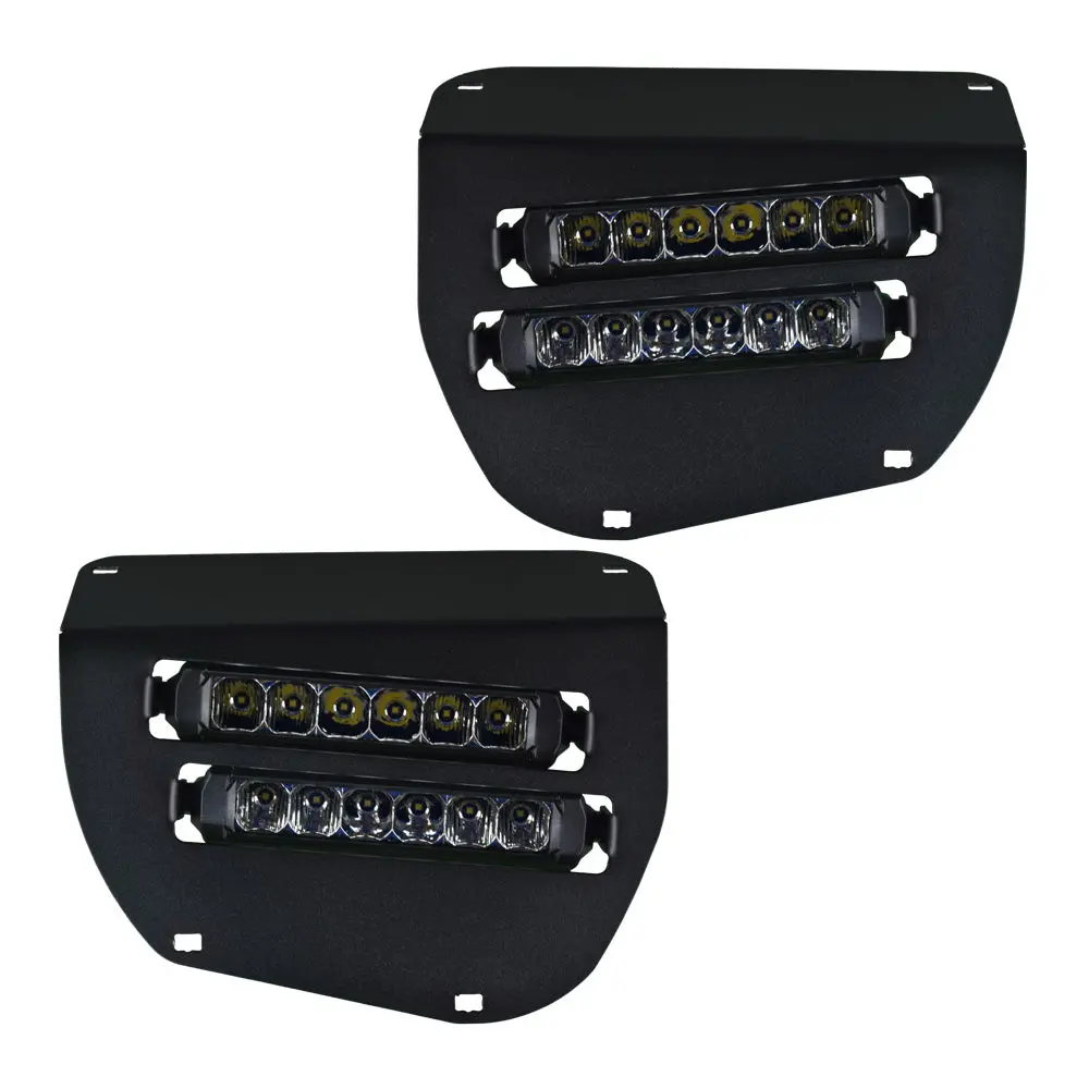 Dual Wide 8" Led Headlights For 2014+ Honda Rancher, Foreman, Rubicon 1