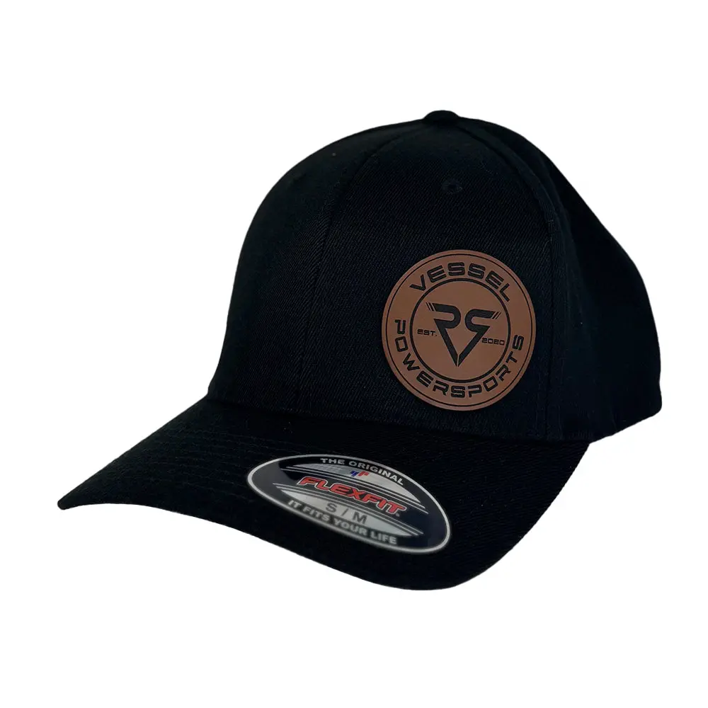 Vessel Leather Patch Flex Fit 1