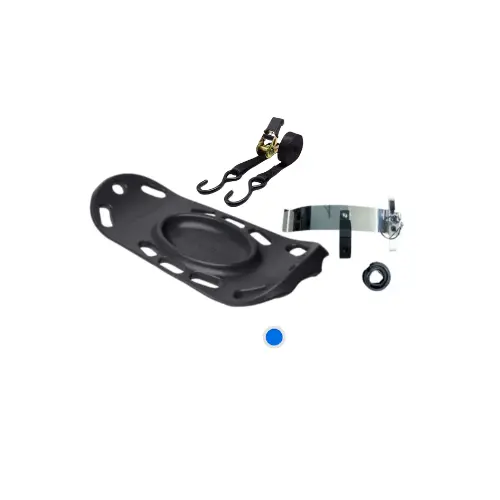 Black Safe Sled Bundle (Mount And 2 Ratchet Straps) 1