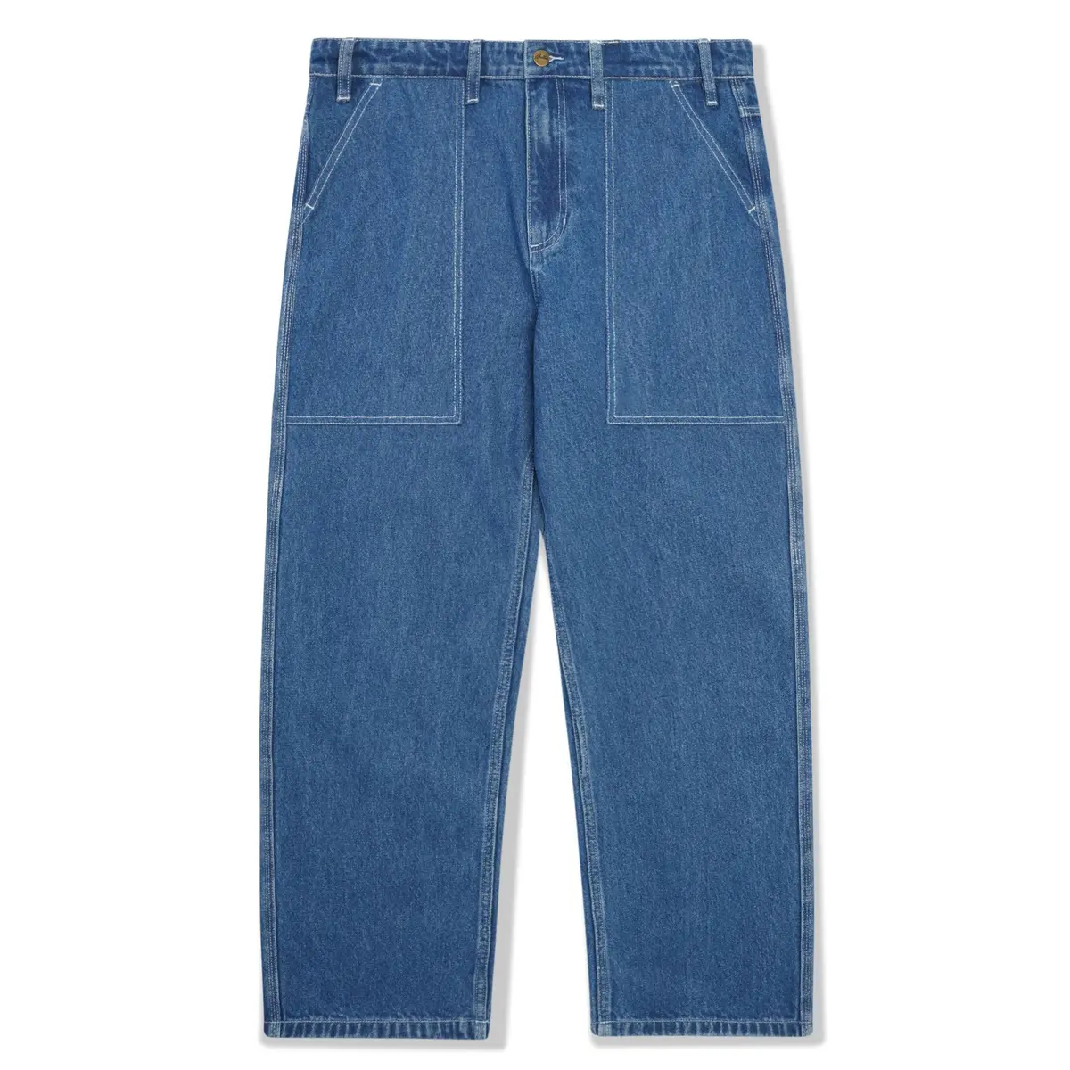 Butter Goods Breakdown Relaxed Denim Jeans Solid Blue 1