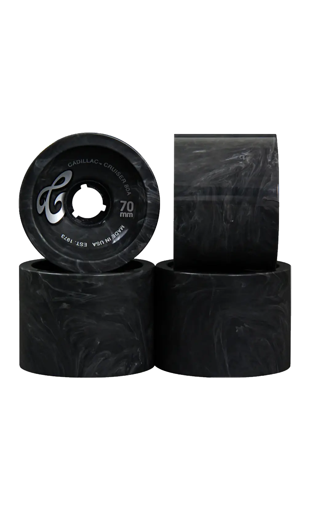 Cadillac Wheels Cruisers 70Mm/80A Smoke Marble 1