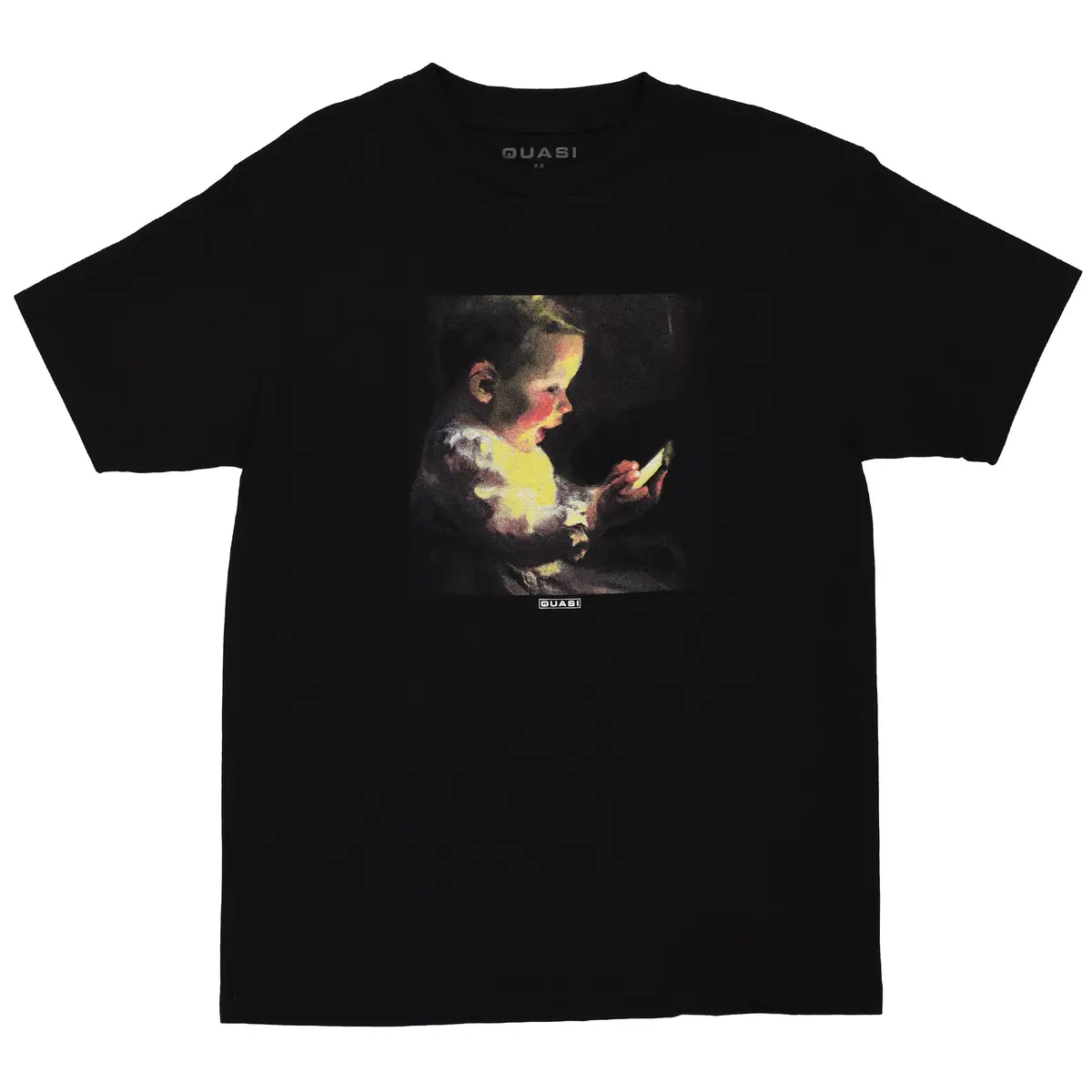Quasi Child Care Tee Black 1