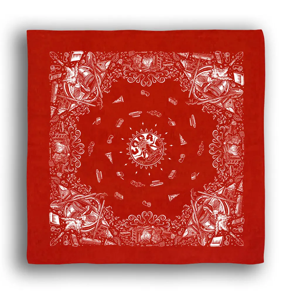 Coda Diy Bandana Red 1