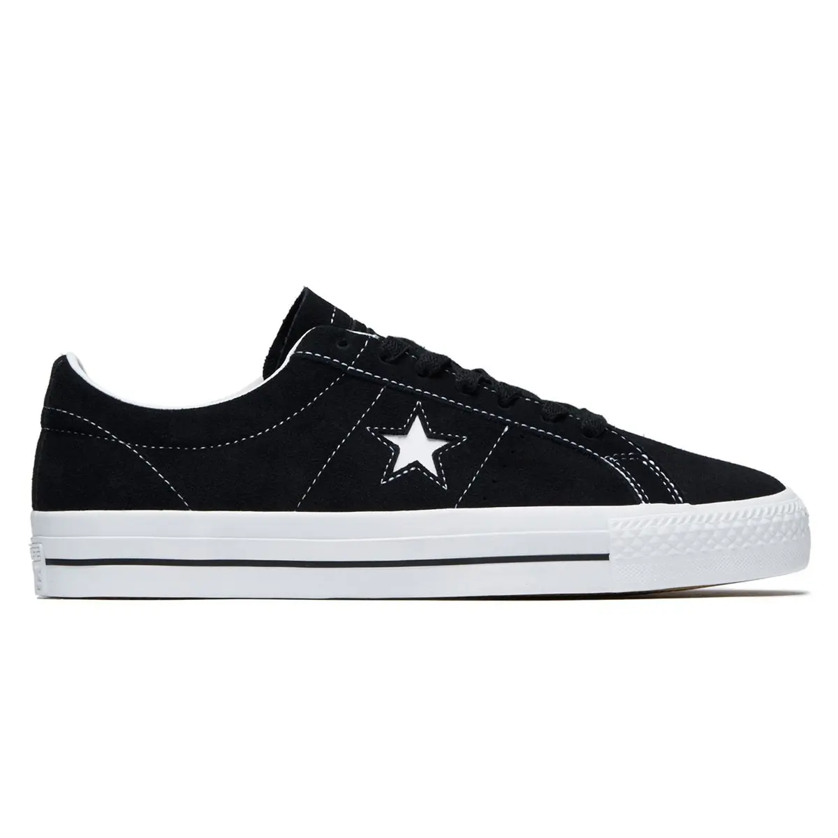 Converse Cons One Star Pro Ox Black/Black/White 1