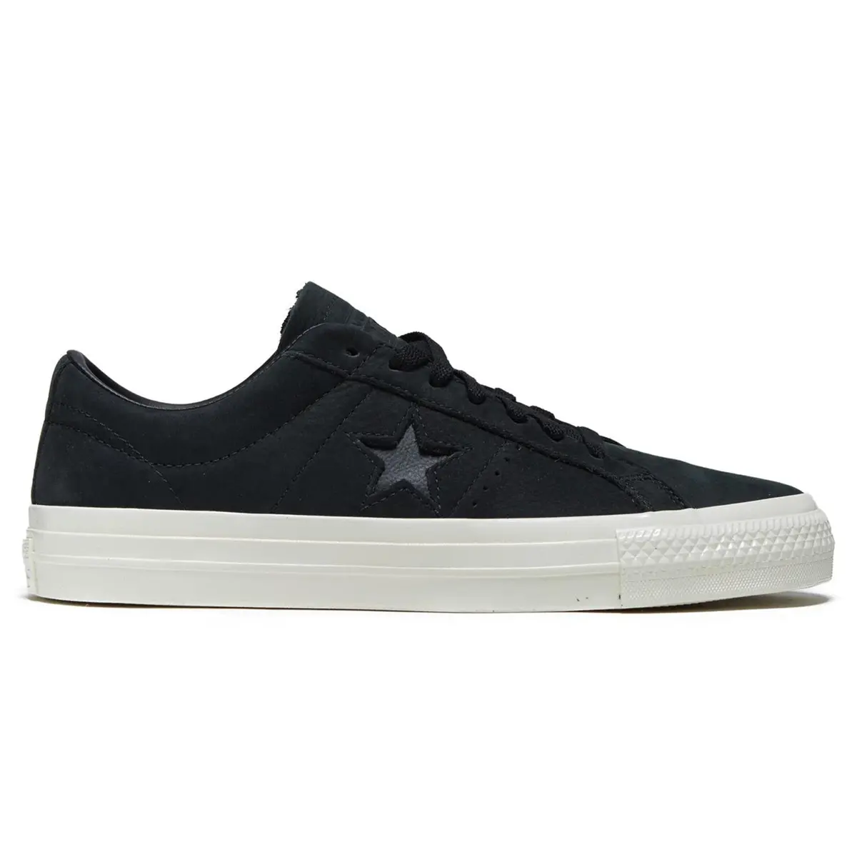 Converse Cons One Star Pro Nubuck Black/Egret 1