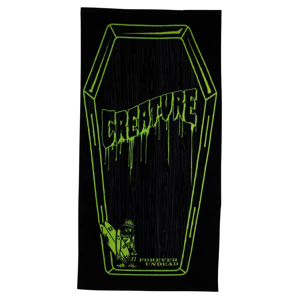 Creature Coffin Towel Black 1