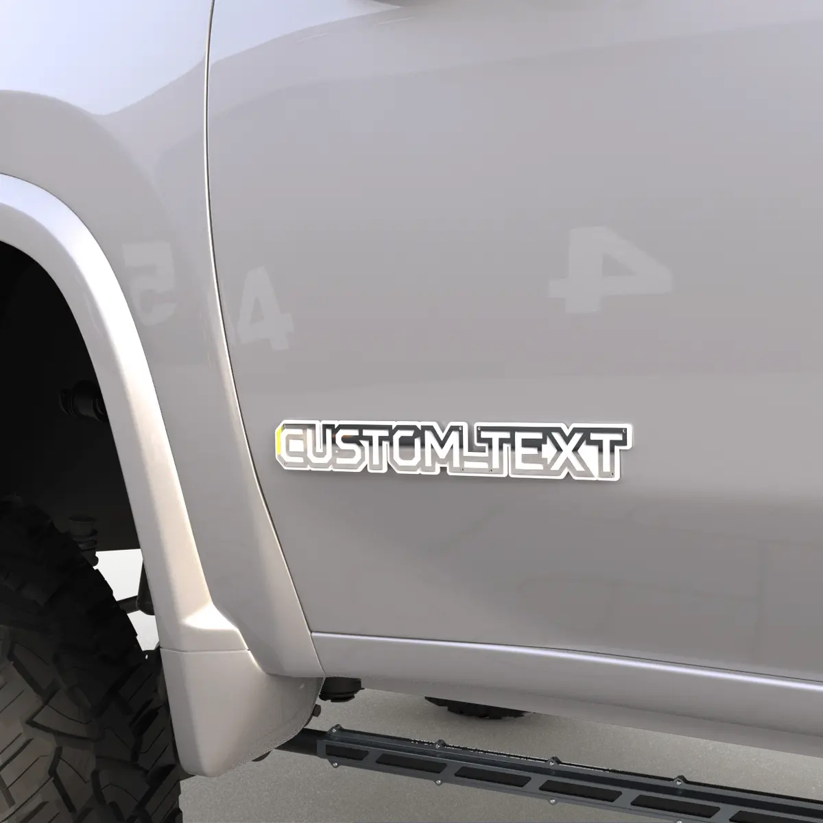 Custom Text Emblems 1