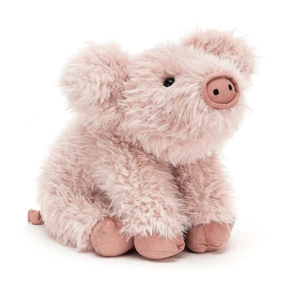 Jellycat Curvie Pig One Size - H9" X W6" 1