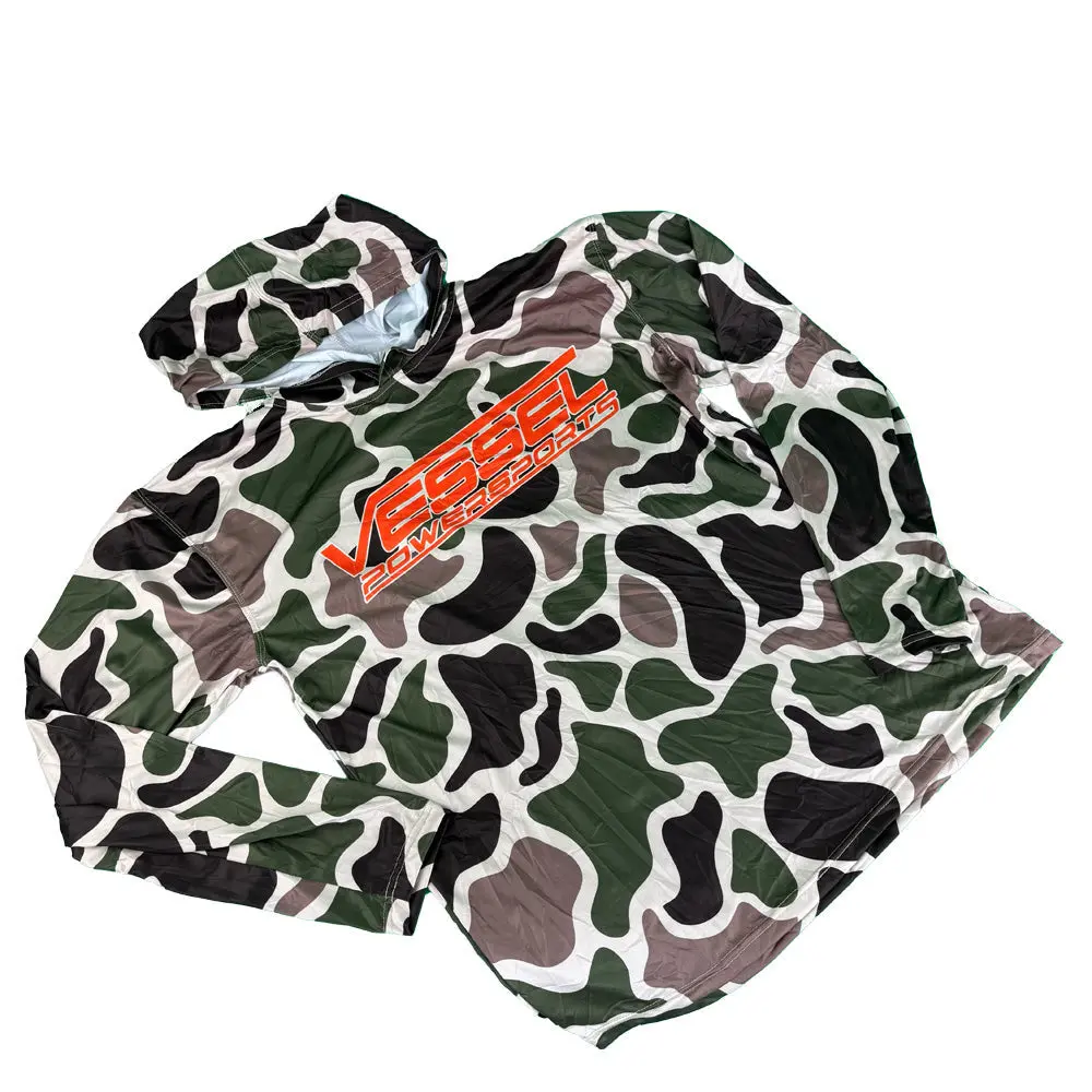 Orange Vessel Powersports Camo Long Sleeve 1