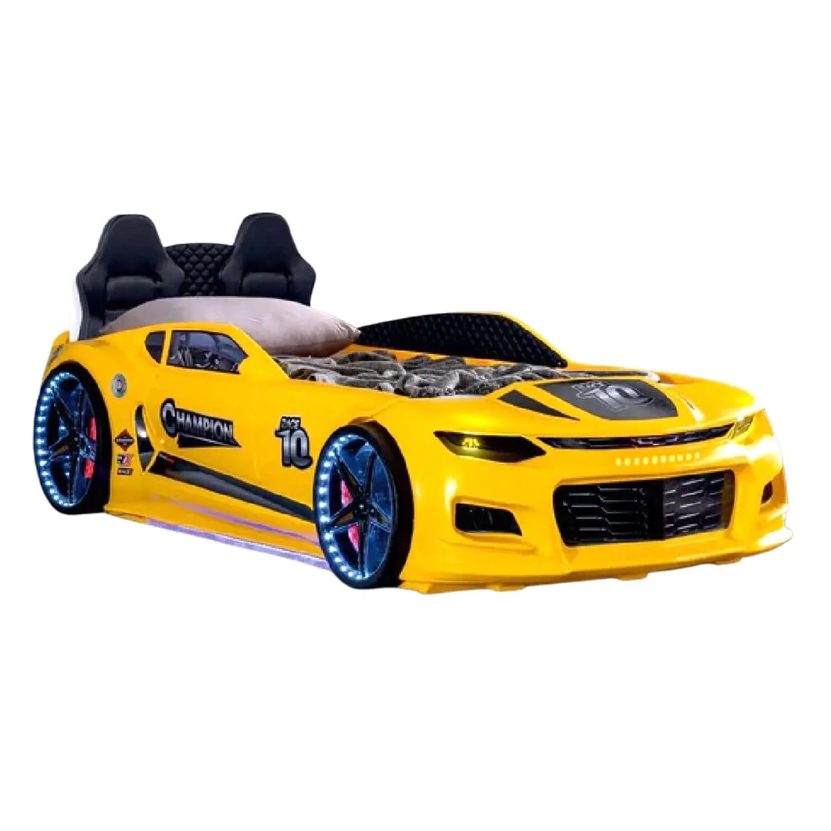 Champion 2.0 Camaro Style Twin Kids Race Car Bed 1