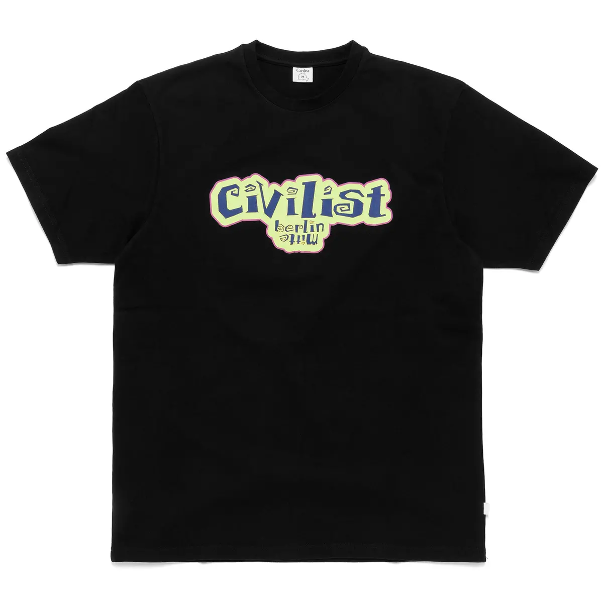 Civilist Whirl Tee Black 1