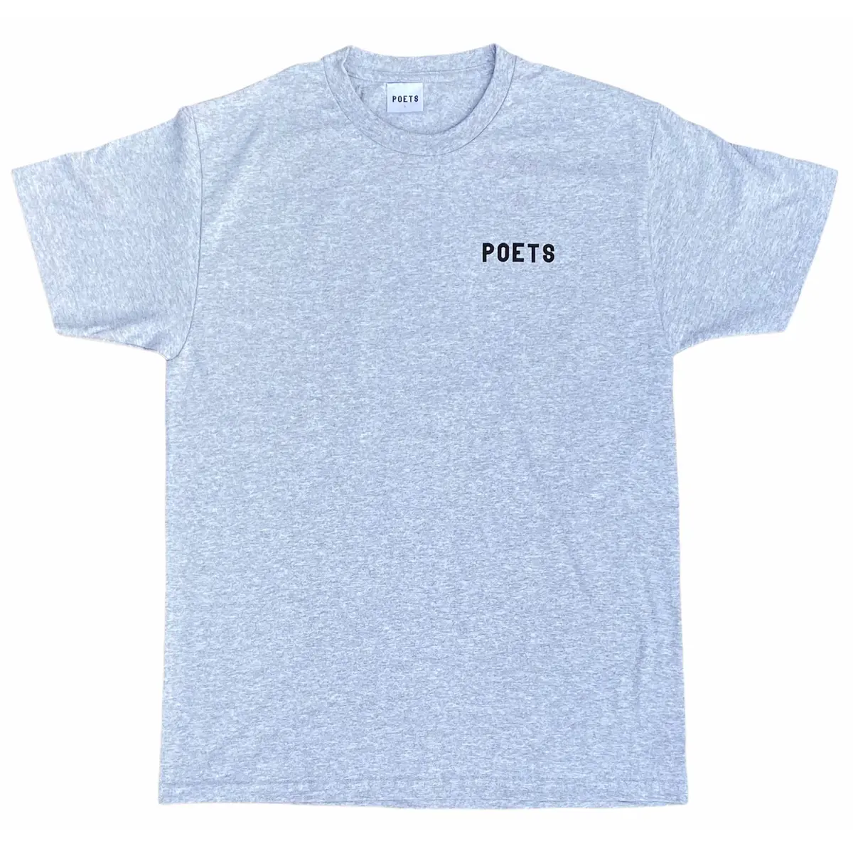 Poets Cuckoo Tee Heather Grey 1