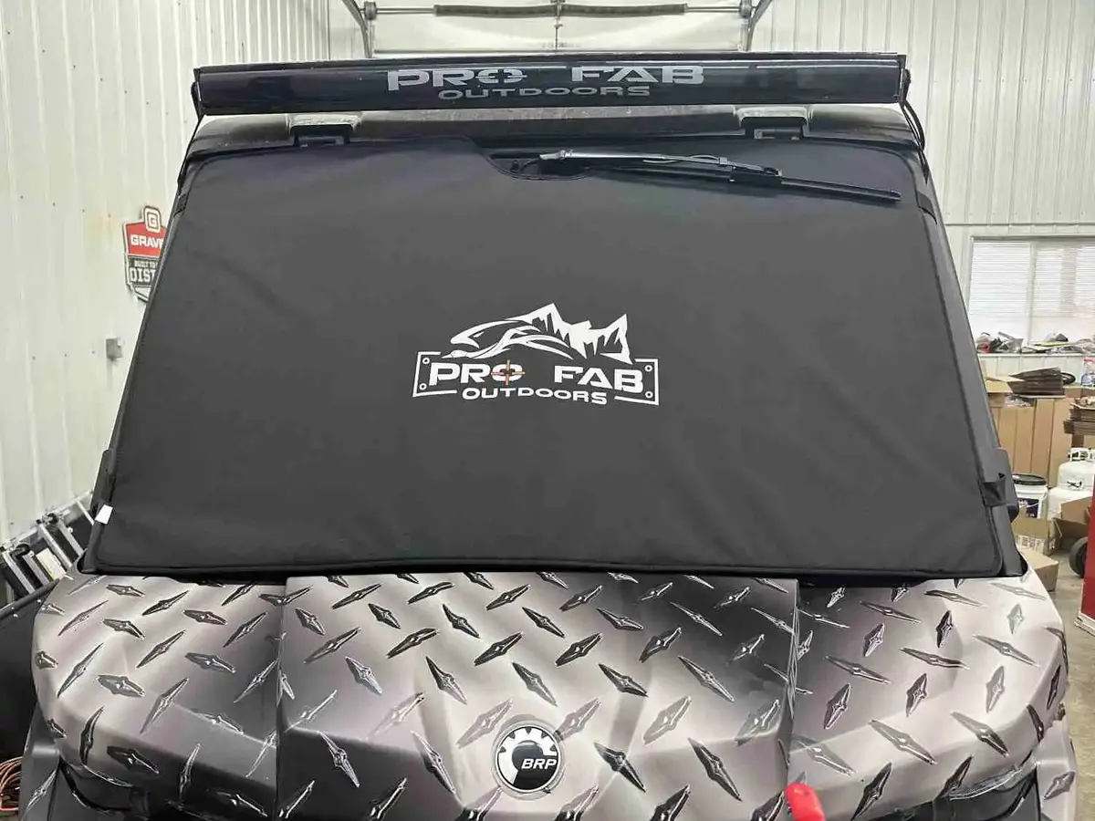 Padded Windshield Cover For Can-Am Defender 1