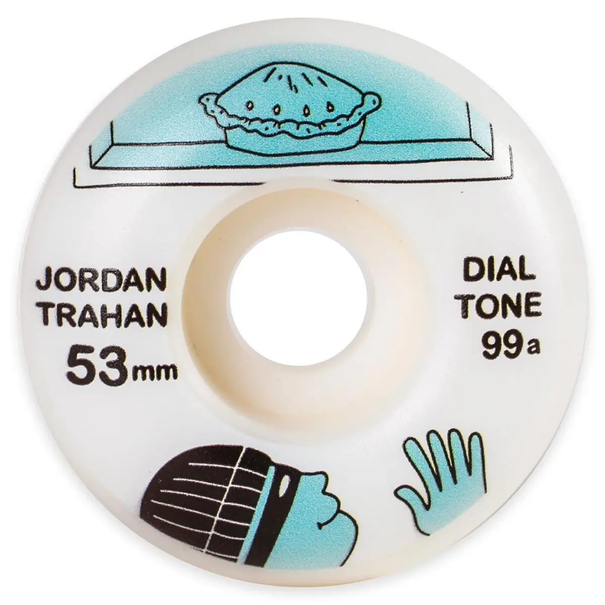 Dial Tone Wheels Jordan Trahan Pie Thief Standard 53Mm 99A 1