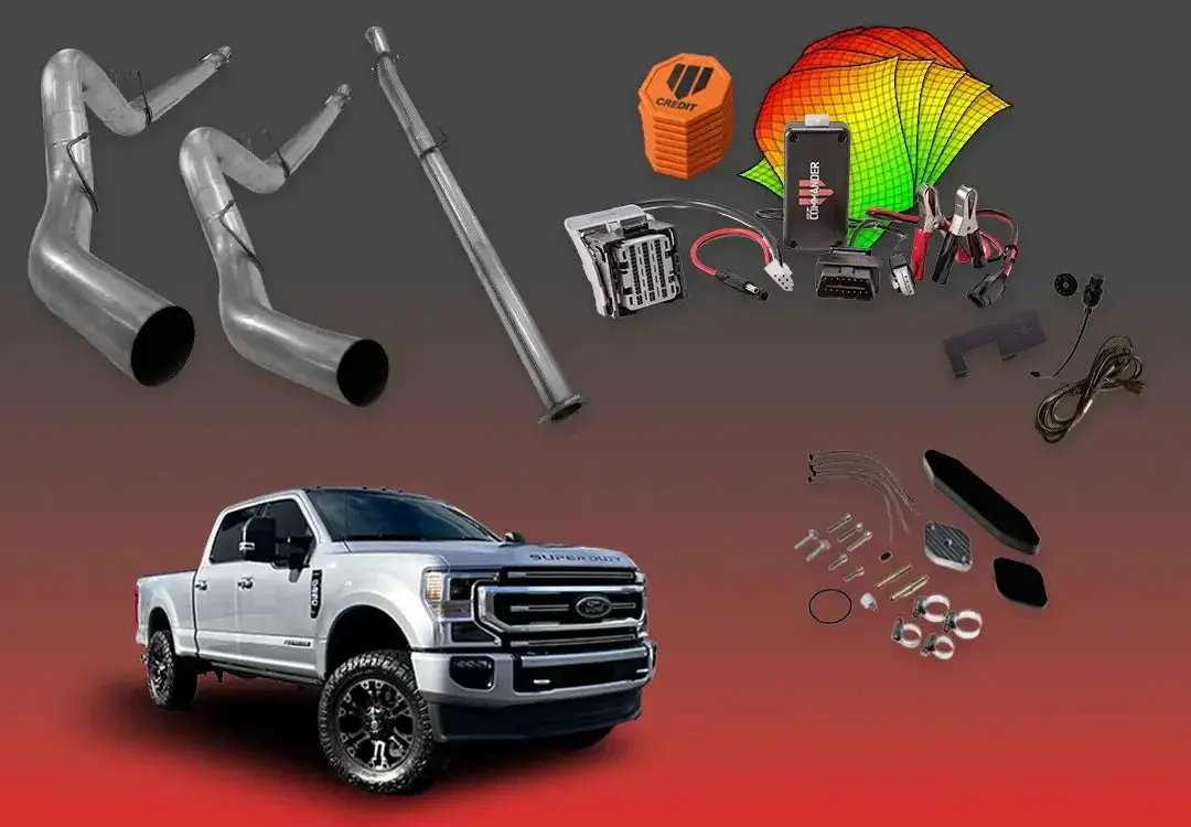 Dieselr 6.7L Ford Powerstroke All-In-One Kit W/ Commander (2020–2021) 1
