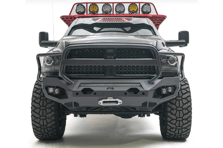 Fab Fours Dr10-X2950-1 Dodge Ram 2500/3500 2010-2018 Matrix Front Bumper Winch Ready Full Guard 1