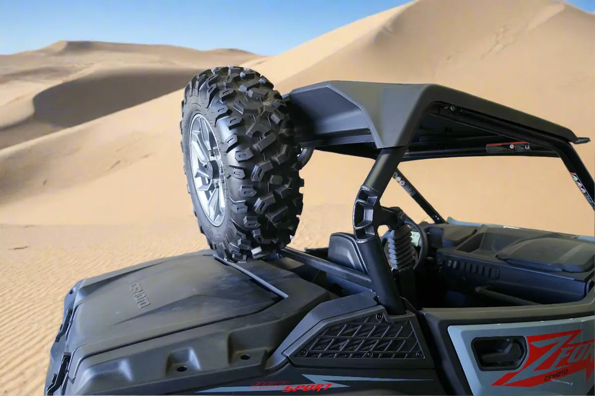 Cf Moto Zforce Spare Tire Mount 1