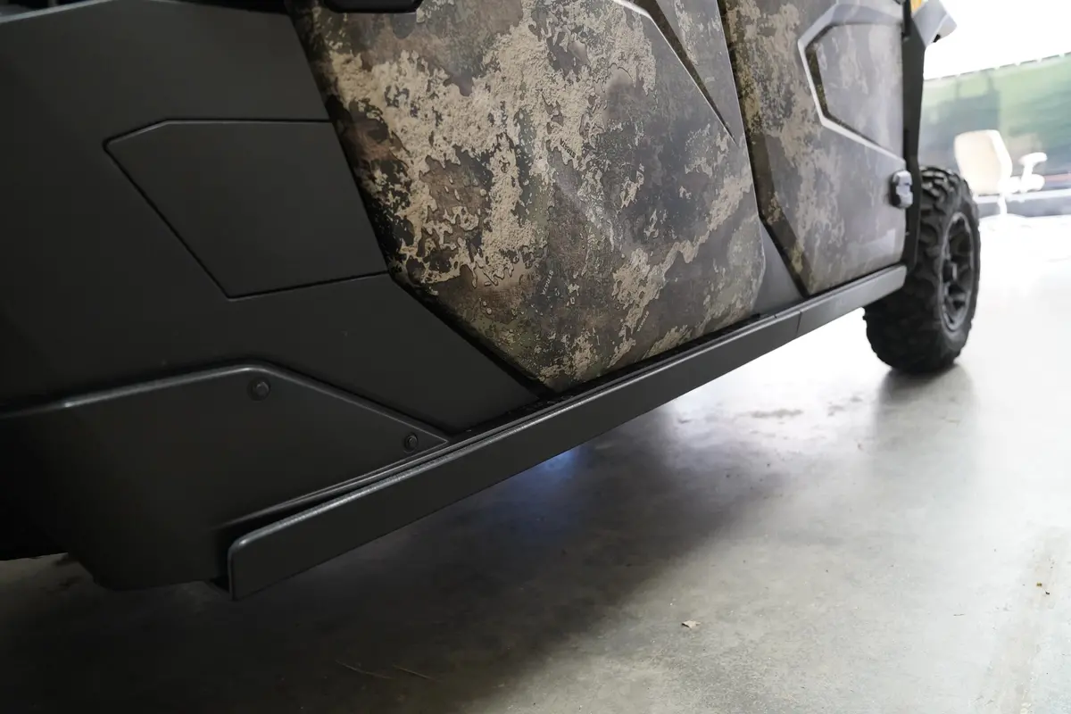 Kawasaki Ridge Crew Uhmw Rock Sliders 4