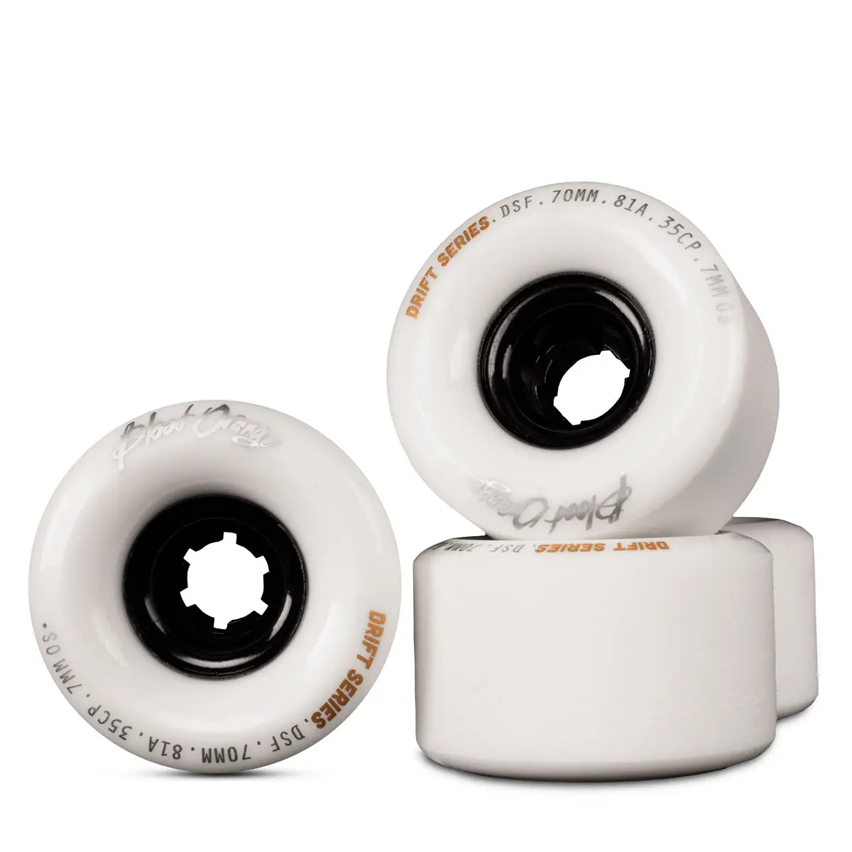 Blood Orange Drift Series 70Mm/81A Wheels 1