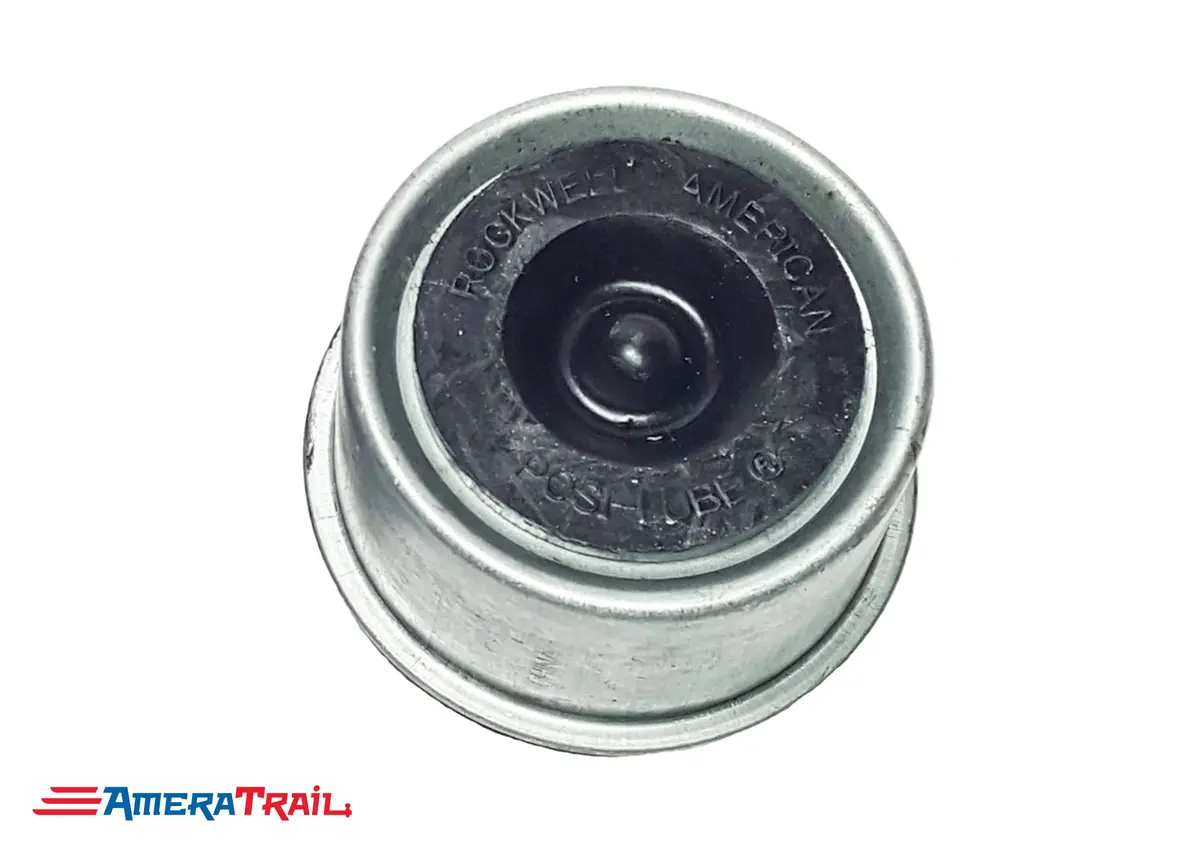 Drive In Dust Cap W/ Removable Rubber Plug, 1.986" Od, Standard 5 Lug 3.5K 1