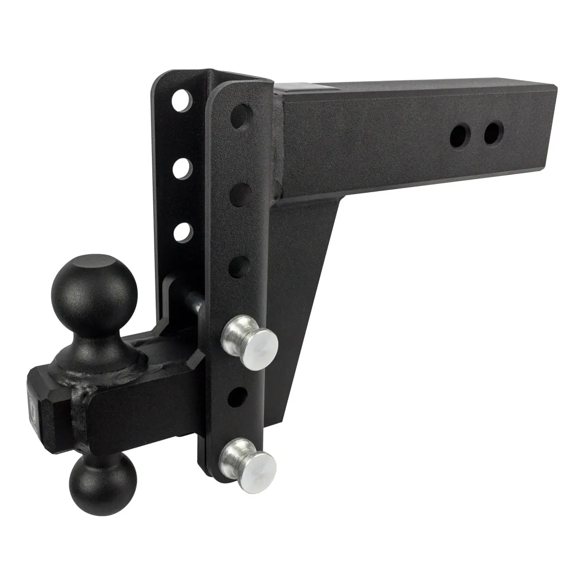 Bulletproof Extreme Duty 6” Drop/Rise Trailer Hitch 3" Box Steel Shank 1