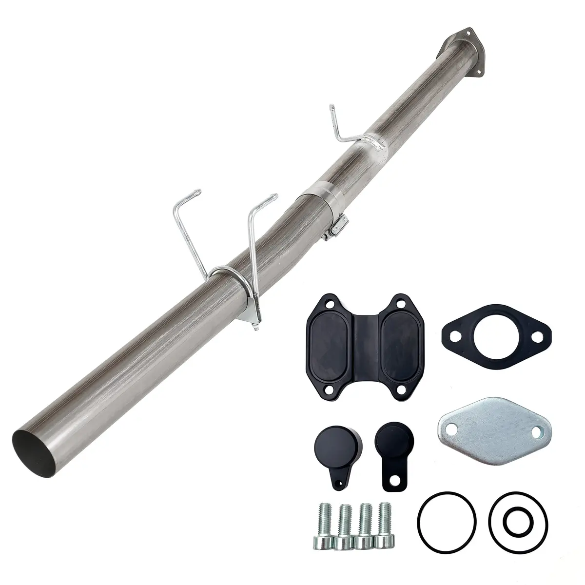 Trucktok 2013-2018 6.7L Ram 3500 Cab & Chassis 4" Dpf Pipe & Egr Valve Delete Kit 1