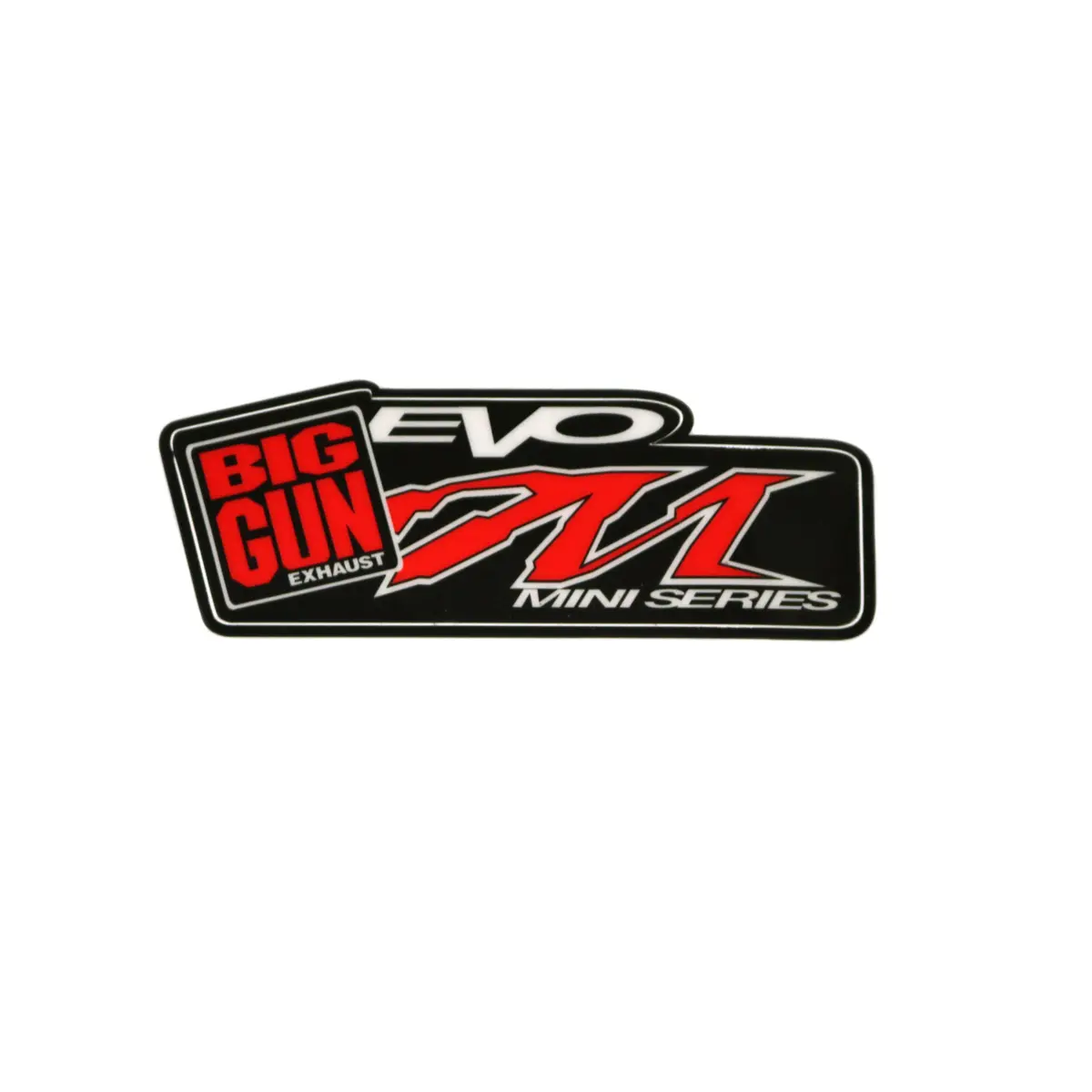 Sticker - Evo M Muffler Decal (Black-Out) 1